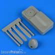 Quickboost QB48718 - 1:48 La-7 propeller w/tool f.Hasegawa/Eduard