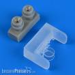 Quickboost QB48721 - 1:48 Su-25K Frogfoot landing lights f.KP/Smer