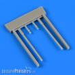 Quickboost QB48736 - 1:48 Bf 109G-6 gun barrels for Eduard