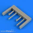 Quickboost QB48775 - 1:48 Ki-61-Id Hein exhasut for Tamiya