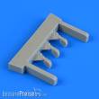 Quickboost QB48779 - 1:48 Hawker Hurricane circular mirror