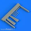 Quickboost QB48785 - 1:48 P-40B warhawk gun barrels for Airfix