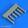 Quickboost QB48792 - 1:48 Spitfire Mk.IX blanking caps type A for Eduard
