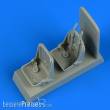 Quickboost QB48883 - 1:48 Firey Firefly Mk.I seats with seatbelts for Trumpeter