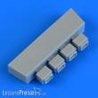Quickboost QB48 900 - 1:48 Bf 109G-6 shell case for Tamiya