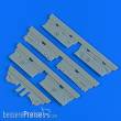 Quickboost QB48 904 - 1:48 A-7 Corsair II undercarriage covers f.Hasegawa