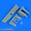 Quickboost QB48 905 - 1:48 MiG-29 Fulcrum undercarriage covers f.Academy