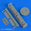Quickboost QB48 909 - 1:48 MiG-23 FOD covers for Trumpeter