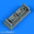 Quickboost QB48 920 - 1:48 Bf 109F/G/K seat (wood type)