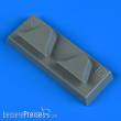 Quickboost QB48 921 - 1:48 Hawker Hurricane correct spine behind the headrest f. Hasegawa