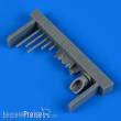 Quickboost QB48 935 - 1:48 P-38F/G Lightning gun barrels - type B for Tamiya