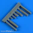 Quickboost QB49 043 - 1:48 Su-25 Frogfoot air intakes for ZVEZDA