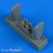 Quickboost QB49 055 - 1:48 Su-25 Wing air brakes early version ZVEZDA