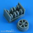Quickboost QB49 162 - Westland Lysander Mk.I/III drum magazines AIRFIX