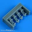 Quickboost QB49 165 - German Luftwaffe WWII pedals - early v.