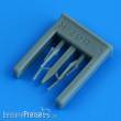 Quickboost QB49 195 - B-17 Flying fortress wipers for HK Models