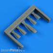 Quickboost QB49 197 - MiG-29 Fulcrum air intakes for GWH