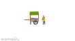 Noch 16501 - Tiny-Scenes Obststand
