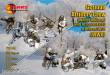 Mars Figures MS72142 - German Artillery Crew (winter uniform) with 10,5cm LG42/43 & 8cm s.G.W.34 WWII