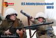 Mars Figures MS32039 - 1:32 U.S. Infantry (Winter Uniform) WWII