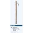 Beli-Beco 170861 - Holzmastleuchte, Spur H0 (1:87), 16V