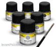 Heller 9401 - Farbenset Flugzeuge Zivil (Acryl, 6 x 12 ml)