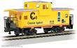 Bachmann 17709 - Chessie® - Yellow - 36 Wide-Vision Caboose (HO Scale)