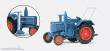 Preiser 17921 - HO Ackerschlepper Lanz D 2416
