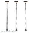 Faller 180110 - LED-Gittermast-Aufsatzleuchte, 3 Stück