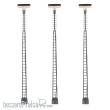 Faller 180118 - LED-Gittermast-Aufsatzleuchte, warmweiß, 3 Stück