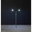 Faller 180201 - LED-Straßenbeleuchtung, Peitschenleuchte, Doppelausleger