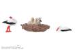 Faller 180239 - Figuren-Set mit Mini-Sound-Effekt Störche