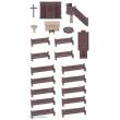 Faller 180346 - Kirchenausstattungs-Set