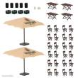 Faller 180437 - Biergarten-Set Veltins