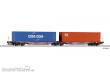 Tillig 18080 - Containertragwagen Sggmrss 578.0 der CD Cargo
