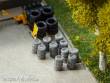 Faller 180971 - 10 Aluminium-Bierfässer
