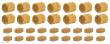 Faller 181286 - 14 runde und 18 eckige Heuballen