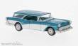 Brekina 18180 - Brekina, Buick Century Caballero, dunkeltürkis/weiss, 1957, 1:87