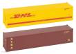 Faller 182056 - 40 Container DHL und XTRA