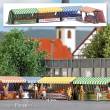 Busch 1824 - 4 Marktstände