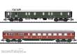 Trix T18286 - Schnellzugwagen-Set 1 ´D 96´