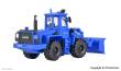 Kibri 18455 - Spur H0 THW ZETTELMEYER Radlader ZL1801 mit beleuchtetem Arbeitsscheinwerfer-ersetzt 48455