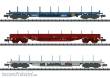 Trix T18723 - Flachwagen-Set Bauart Rnss