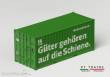 PT Trains 190018 - 20´DV Container DB CARGO + Pins WirSindGüter.de