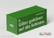 PT Trains 190018 - 20´DV Container DB CARGO + Pins WirSindGüter.de
