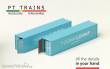 PT Trains 190021 - Set 2x40’HC Maersk “The Ocean Clean Up”