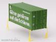 PT Trains 190023 - Container 20´DV DB CARGO + Containerstützen V1 (210212)
