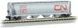 Bachmann 19163 - Canadian National - 4 Bay Cylindrical Grain Hopper