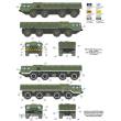 Modelsvit AAM7225 - 1:72 MAZ-543 Heavy artillery truck (incl. rubber tires)