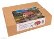 Faller 195602 - FALLER Promotion-Set Bastelhaus (creme/rot)